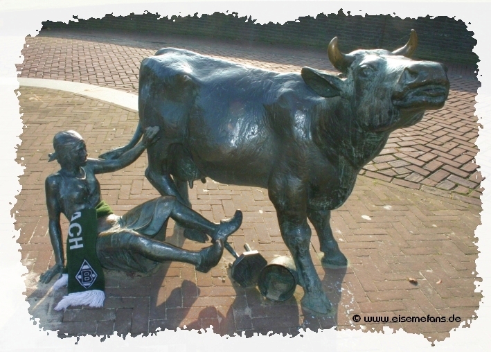 Velden - Koe met vallend melkmeisje - Nicolas van Ronkenstein