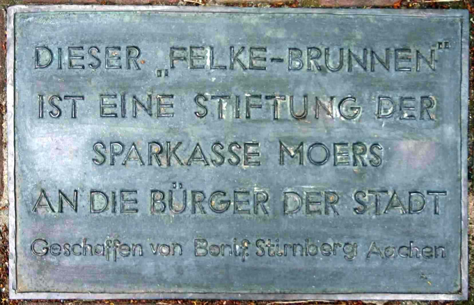Repelen - Felke-Brunnen - Bonifatius Stirnberg
